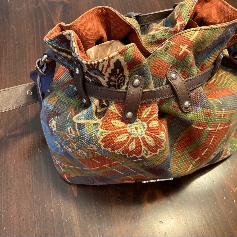 Multicolor Patterned Women's Bag